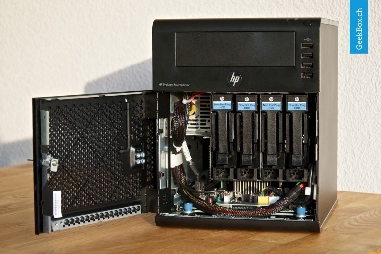 HP ProLiant Microserver N40L Front